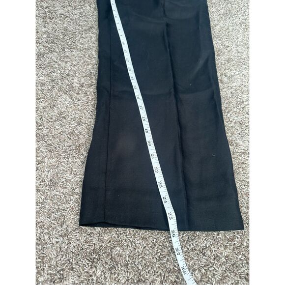 J. Crew Reimagined High-Rise Pleated Linen Blend Pants Black Pull On Flowy 6 - Picture 8 of 11